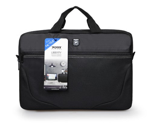 Port Designs 202322 laptop case 39.6 cm (15.6") Messenger case Black