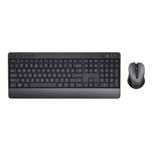 Trust Trezo keyboard Mouse included Universal RF Wireless QWERTY UK English Black
