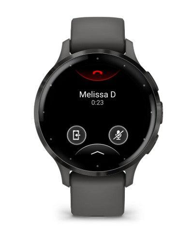 Garmin Venu 3S 3.05 cm (1.2") AMOLED 41 mm Digital 390 x 390 pixels Touchscreen Grey Wi-Fi GPS (satellite)