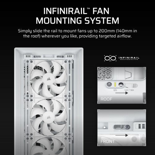 Corsair FRAME 5000D RS Midi Tower White