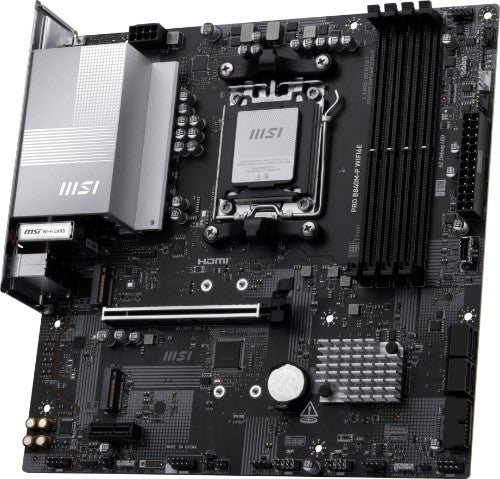MSI PRO B840M-P WIFI6E motherboard AMD B840 Socket AM5 micro ATX