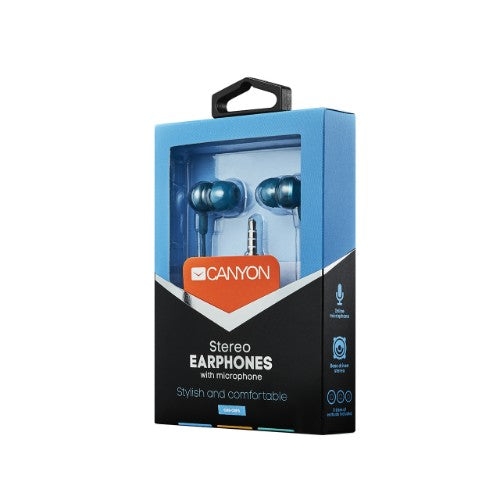 Canyon CNS-CEP3BG Headset Wired In-ear Calls/Music Green