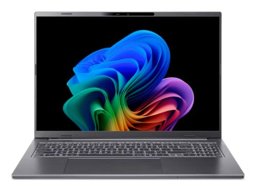 Acer Aspire 16 AI A16-52M-50M6 Intel Core Ultra 5 226V Laptop 40.6 cm (16") 2K 16 GB LPDDR5x-SDRAM 512 GB SSD Wi-Fi 7 (802.11be) Windows 11 Home Grey