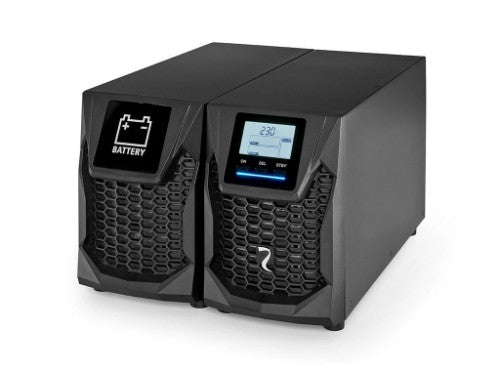 Riello Sentinel Pro2 700 uninterruptible power supply (UPS) Double-conversion (Online) 0.7 kVA 700 W 4 AC outlet(s)
