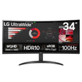 LG 34WR50QK-B computer monitor 86.4 cm (34") 3440 x 1440 pixels Wide Quad HD Black