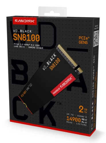 Western Digital Black WD_BLACK™ SN8100 NVMe™ SSD POWERED BY SANDISK 2 TB