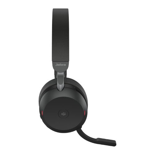 Jabra Evolve2 75 - USB-A MS Teams with Desk Stand - Black