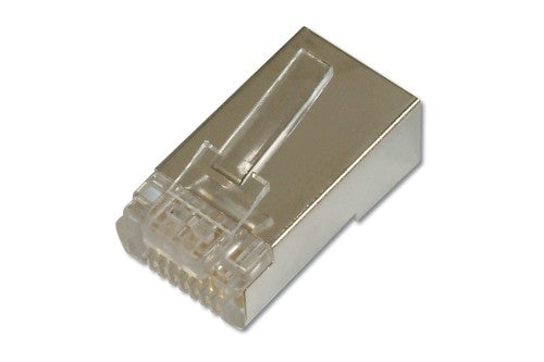 Digitus CAT 6 Modular plugs for round cable, Pass through connector