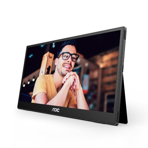 AOC T2 16T3EA computer monitor 39.6 cm (15.6") 1920 x 1080 pixels Full HD Black