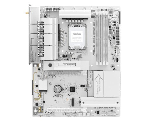 Asrock B860 Challenger WiFi White Intel B860 LGA 1851 (Socket V1) ATX