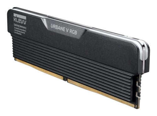Klevv 32GB (2X16GB) 6400MHz CL30 DDR5 GAMING RAM MODULE 30-38-38-78 1.35V URBANE V RGB BLACK KIT