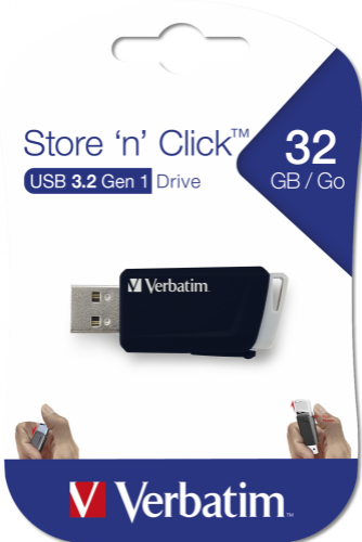 Verbatim Store 'n' Click - USB 2.0 Drive 3.2 GEN1 da 32 GB - Black
