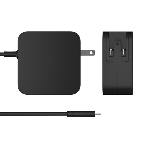 j5create 102W GaN PD USB-C 2-Port Charger with Changeable AC Plugs