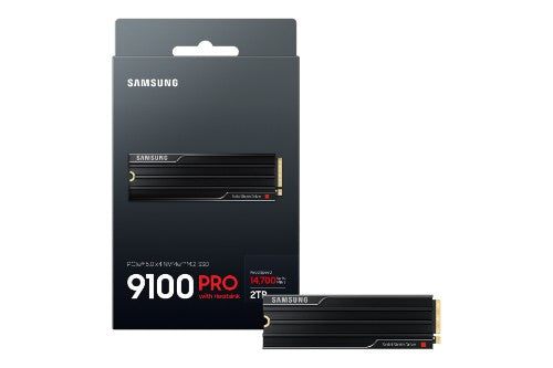 Samsung 9100 PRO Heatsink PCIe® 5.0 NVMe™ M.2 SSD - 2 TB