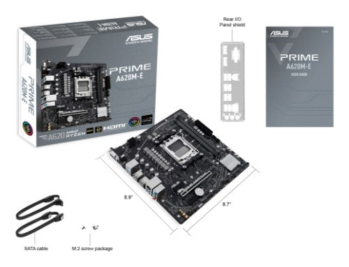 ASUS PRIME A620M-E-CSM AMD A620 Socket AM5 micro ATX