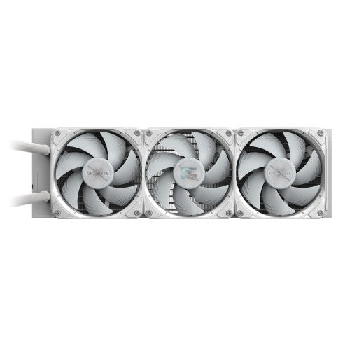 GIGABYTE GAMING 360 ICE Liquid CPU Cooler- 3x120mm ARGB Fans, slide-in interlocking mechanism, DAISY-CHAIN, Intel LGA 1851 and AMD AM5 Compatible