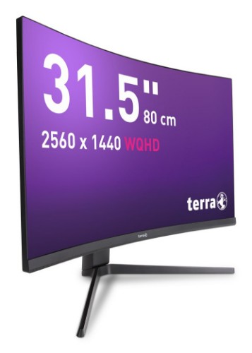 TERRA 3285W computer monitor 80 cm (31.5") 2560 x 1440 pixels Wide Quad HD LCD Black