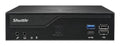 Shuttle XPС slim DH610V2 PC/workstation barebone 1.35L sized PC Black Intel H610 LGA 1700