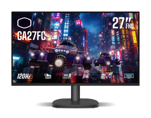 Cooler Master Gaming GA27FC computer monitor 68.6 cm (27") 1920 x 1080 pixels Full HD Black