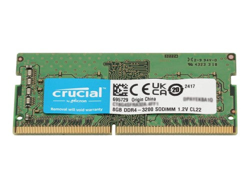 Crucial CT8G4SFRA32A memory module 8 GB 1 x 8 GB DDR4 260-pin SO-DIMM