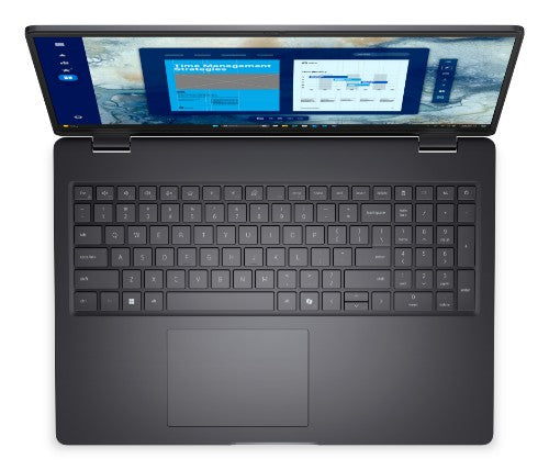 DELL Pro 16 PC16250 Intel Core Ultra 7 255U Laptop 40.6 cm (16") Full HD+ 16 GB DDR5-SDRAM 512 GB SSD Wi-Fi 6 (802.11ax) Windows 11 Pro Black UK English