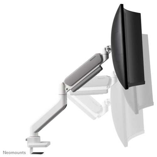 Neomounts DS70PLUS-450WH1 Monitor arm 17-49" - gas spring - Topfix - 180°-stop
