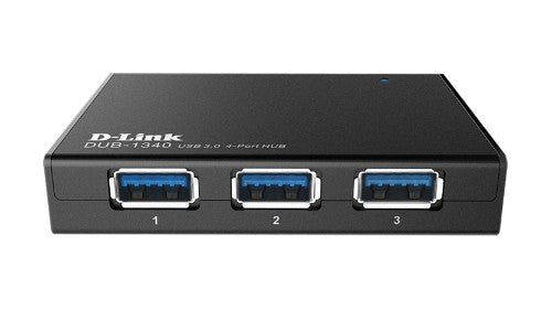 D-Link DUB-1340 USB 3.2 Gen 1 (3.1 Gen 1) Micro-B Black