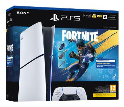 Sony PlayStation 5 (model group - Slim) Digital Edition, Fortnite Flowering Chaos Bundle