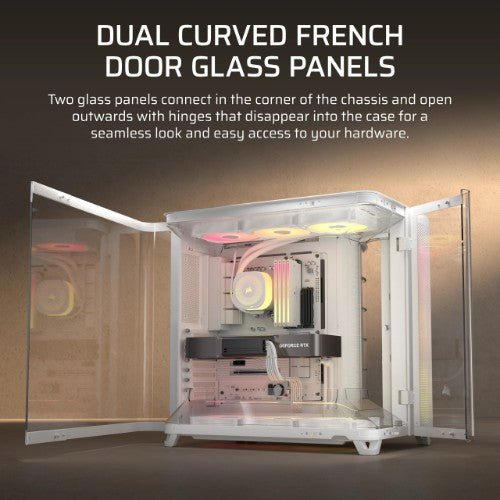 Corsair AIR 5400 RS-R ARGB Midi Tower White