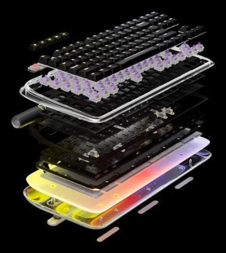 HYTE Keeb TKL keyboard Universal USB QWERTY English Black