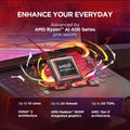 Lenovo Legion 5 15AGP11 Copilot+ PC AMD Ryzen™ AI 7 450 Laptop 38.9 cm (15.3") WQXGA 32 GB DDR5-SDRAM 1 TB SSD NVIDIA GeForce RTX 5060 Wi-Fi 7 (802.11be) Windows 11 Home English Black