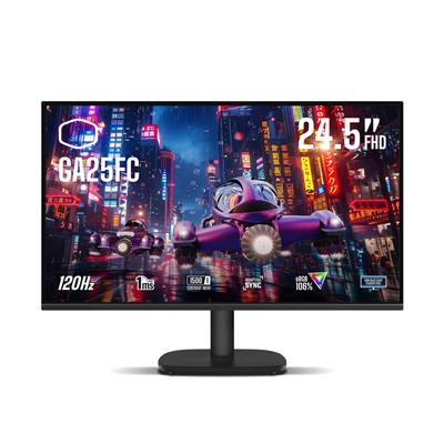 Cooler Master Gaming GA25FC computer monitor 62.2 cm (24.5") 1920 x 1080 pixels Full HD Black