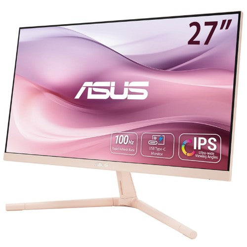 ASUS VU279CFE-P computer monitor 68.6 cm (27") 1920 x 1080 pixels Full HD LCD Pink