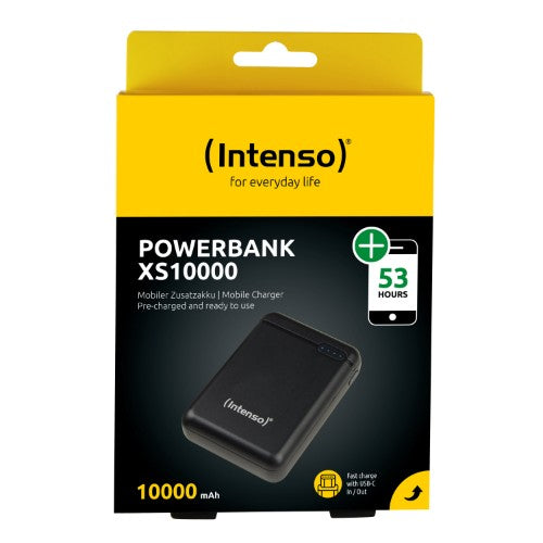 Intenso XS10000 Lithium Polymer (LiPo) 10000 mAh Black