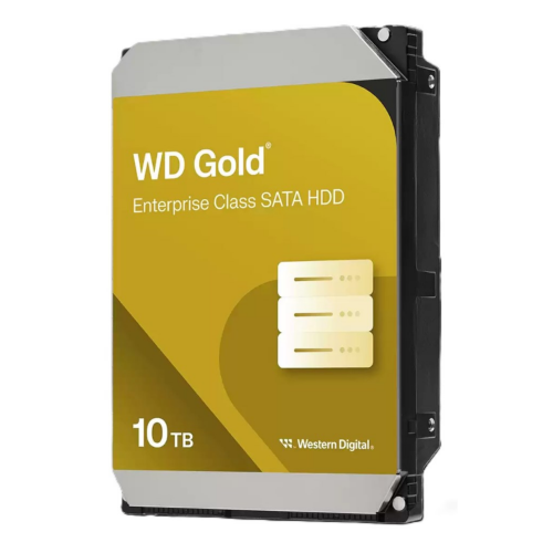 Western Digital Gold WD103KRYZ internal hard drive 10 TB 7200 RPM 512 MB 3.5" Serial ATA III
