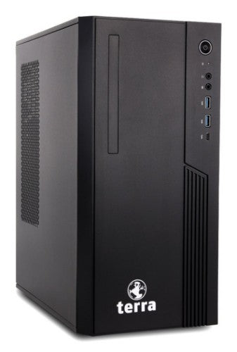 TERRA PC BUSINESS 4000 Intel® Core™ i3 i3-14100 8 GB DDR5-SDRAM 500 GB SSD Windows 11 Pro Micro Tower Black