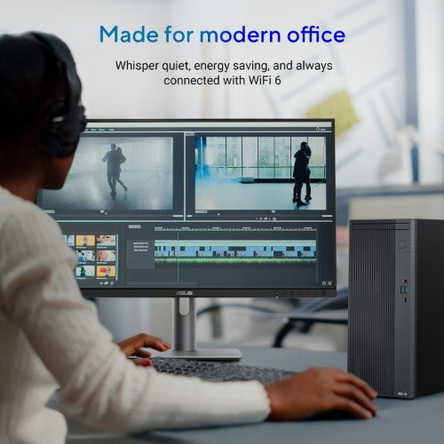 ASUS ExpertCenter P500 Mini Tower P500MV-13420H2X Intel® Core™ i5 i5-13420H 16 GB DDR5-SDRAM 512 GB SSD Windows 11 Pro PC Grey