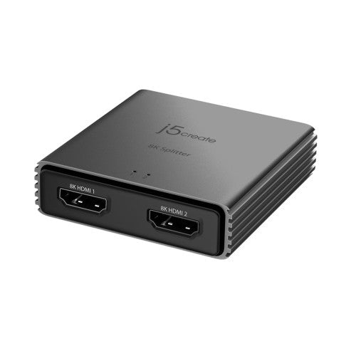 j5create JDSH812 8K HDMI™ 2.1 2-Way Splitter
