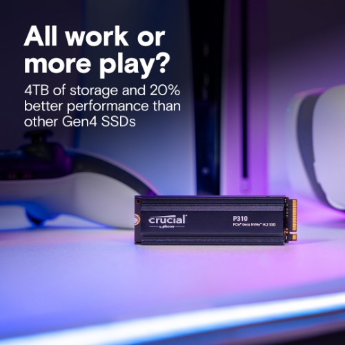 Crucial P310 4 TB M.2 PCI Express 4.0 NVMe