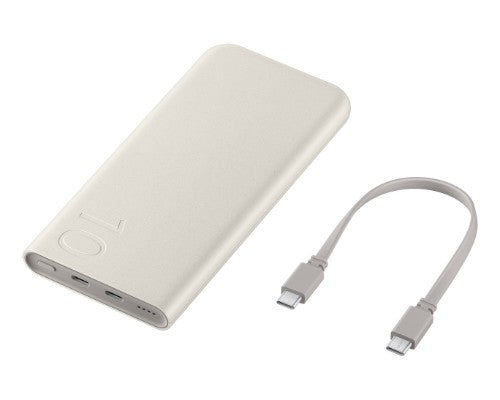 Samsung EB-P3401XUEGWW power bank Lithium-Ion (Li-Ion) 10000 mAh Beige