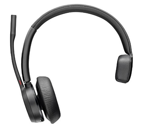 HP Poly Voyager 4310 UC Monaural Headset +BT700 USB-A Adapter +Charging Stand