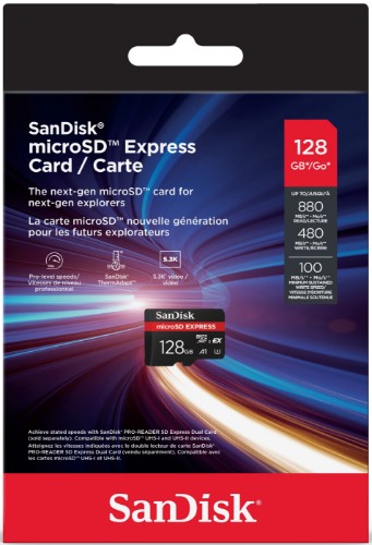 SanDisk Express 128 GB MicroSDXC UHS-I
