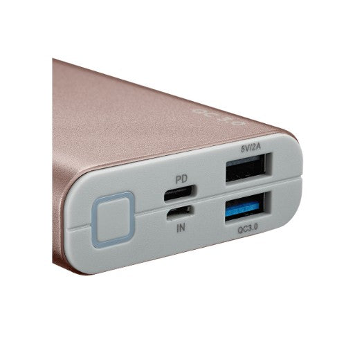 Canyon CND-TPBQC10RG power bank Lithium Polymer (LiPo) 10000 mAh Rose gold