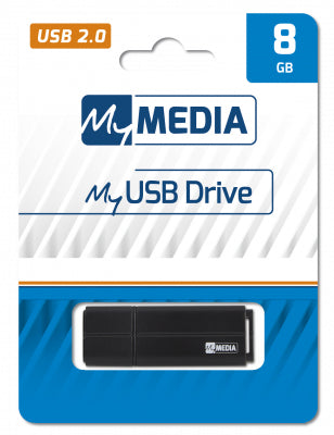 MyMedia MyUSB Drive USB flash drive 8 GB USB Type-A 2.0 Black