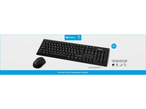 Sandberg Wireless Office DesktopSet ICE