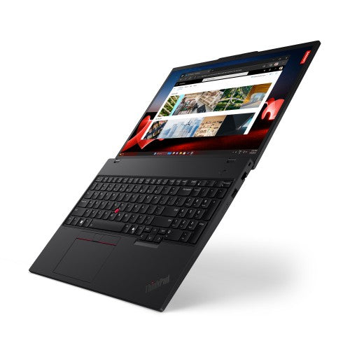 Lenovo ThinkPad T16 Gen 3 Intel Core Ultra 5 135U Laptop 40.6 cm (16") Touchscreen WUXGA 16 GB DDR5-SDRAM 512 GB SSD Wi-Fi 6E (802.11ax) Windows 11 Pro English Black