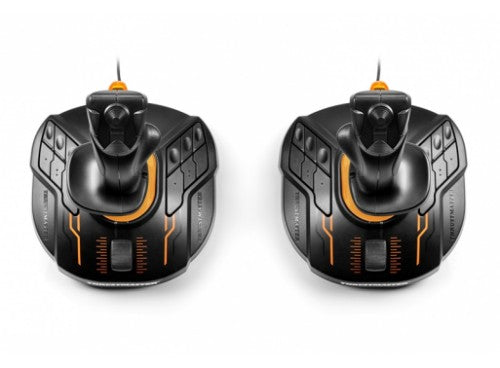 Thrustmaster T.16000M FCS SPACE SIM DUO Black, Orange USB Joystick Analogue / Digital PC