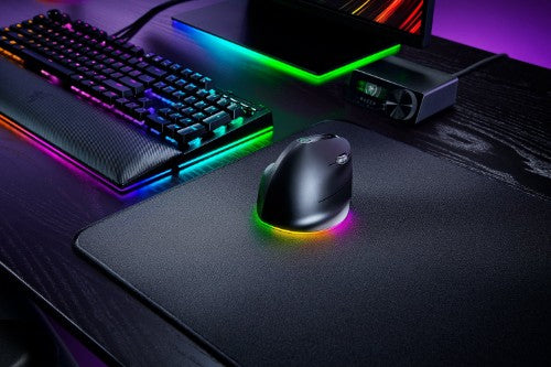 Razer Pro Click V2 Vertical mouse Universal Right-hand RF Wireless + Bluetooth + USB Type-C Optical 30000 DPI