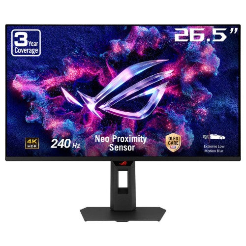 ASUS ROG Strix OLED XG27AQDMG computer monitor 67.3 cm (26.5") 2560 x 1440 pixels Wide Quad HD LCD Black