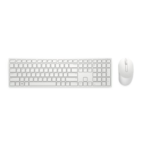 DELL Pro Keyboard and Mouse - KM5221W - German (QWERTZ) - White